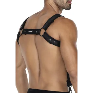 Schwarzer Brust-Harness 05 von Cut4Men