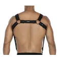 Schwarzer Brust-Harness 05 von Cut4Men