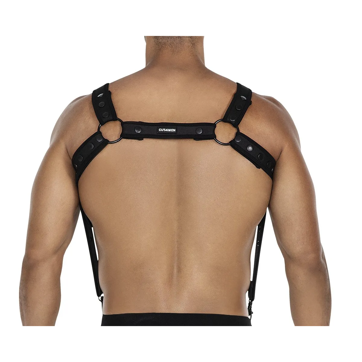 Schwarzer Brust-Harness 05 von Cut4Men | Fesselliebe.de