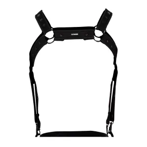 Schwarzer Brust-Harness 05 von Cut4Men