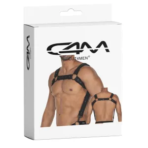 Schwarzer Brust-Harness 05 von Cut4Men