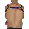 Mehrfarbiger Brust-Harness 05 von Cut4Men