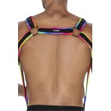 Mehrfarbiger Brust-Harness 05 von Cut4Men | Fesselliebe.de