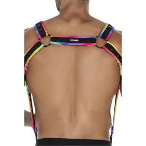 Mehrfarbiger Brust-Harness 05 von Cut4Men