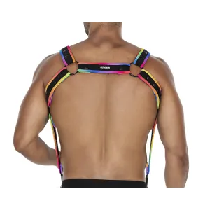 Mehrfarbiger Brust-Harness 05 von Cut4Men