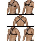 Schwarzer Brust-Harness 06 von Cut4Men | Fesselliebe.de