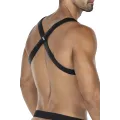 Schwarzer Brust-Harness 06 von Cut4Men
