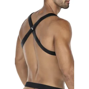 Schwarzer Brust-Harness 06 von Cut4Men