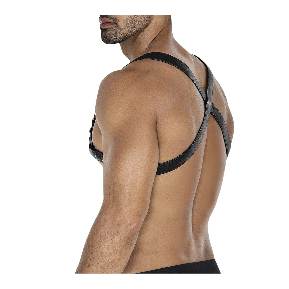 Schwarzer Brust-Harness 06 von Cut4Men | Fesselliebe.de