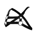 Schwarzer Brust-Harness 06 von Cut4Men