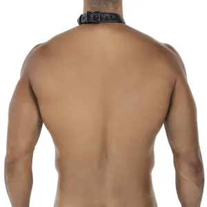 Schwarzer Body-Harness 08 von Cut4Men