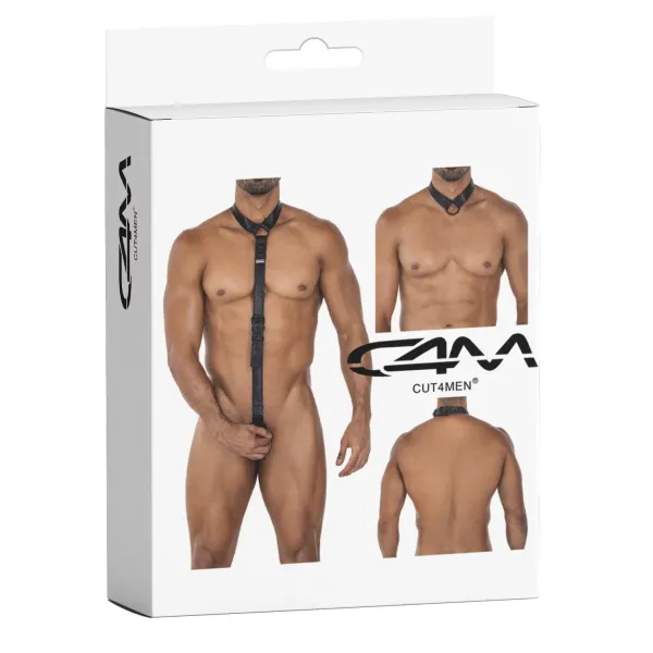 Schwarzer Body-Harness 08 von Cut4Men | Fesselliebe.de