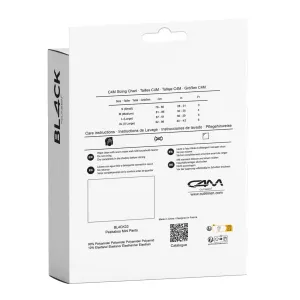 Schwarzer Wetlook Boxer BL4CK03 von Cut4Men