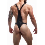 Schwarzer Dungeon Body-Harness BL4CK07 von Cut4Men | Fesselliebe.de