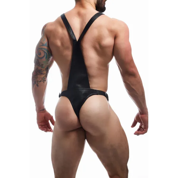 Schwarzer Dungeon Body-Harness BL4CK07 von Cut4Men | Fesselliebe.de