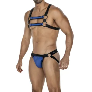 Blau/schwarzer Jock Snap von Cut4Men