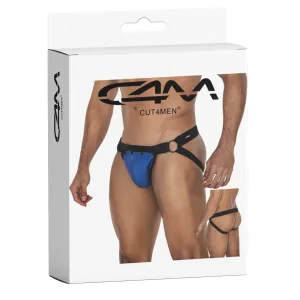 Blau/schwarzer Jock Snap von Cut4Men