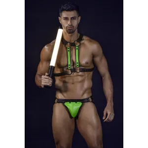 Neongrün/schwarzer Jock Snap von Cut4Men