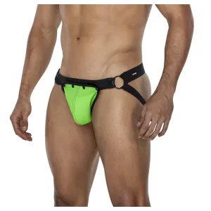 Neongrün/schwarzer Jock Snap von Cut4Men