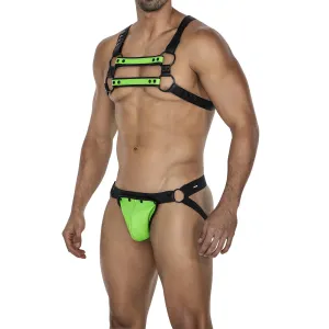 Neongrün/schwarzer Jock Snap von Cut4Men