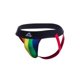 Bunter Stripe-Pride Jockstrap von Cut4Men | Fesselliebe.de