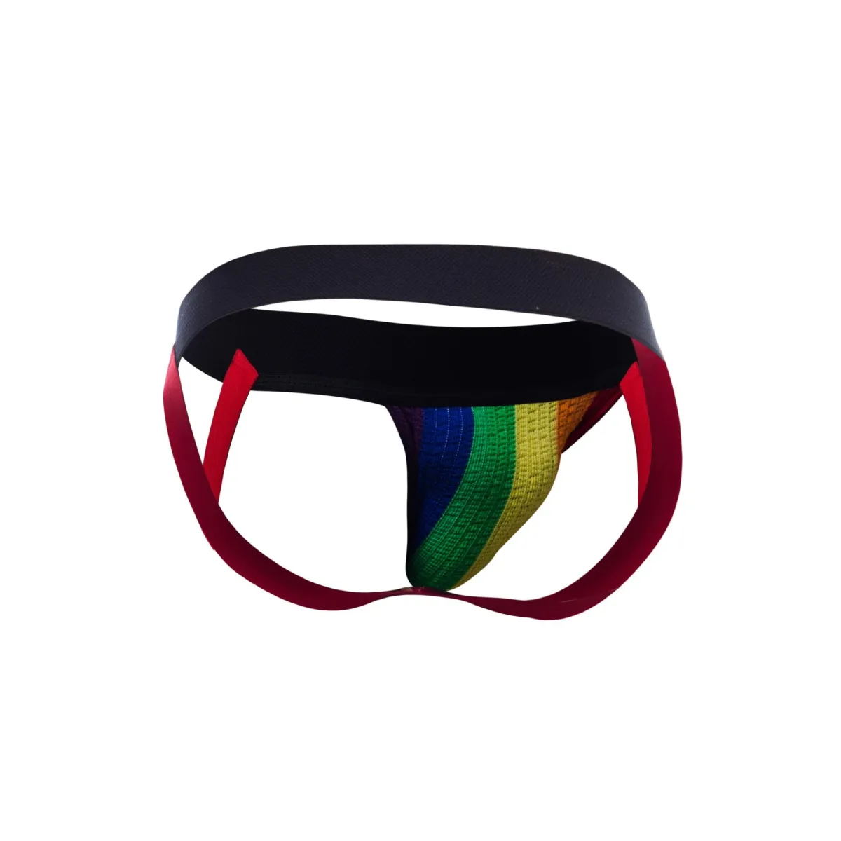 Bunter Stripe-Pride Jockstrap von Cut4Men | Fesselliebe.de