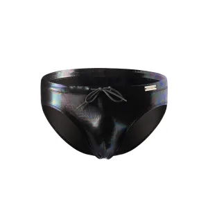 Schwarzer Badeslip Mitnight EMER4LD -