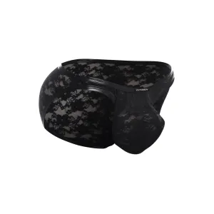 Schwarzer Bikini Bulge Slip L4CE01 von Cut4Men