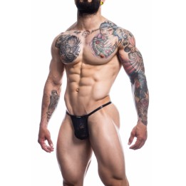 Schwarzer G-String Spitze L4CE02 von Cut4Men | Fesselliebe.de
