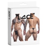 Schwarzer G-String Spitze L4CE02 von Cut4Men | Fesselliebe.de