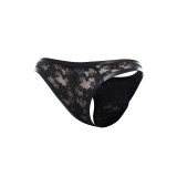 Schwarzer String Spitze L4CE03 von Cut4Men | Fesselliebe.de