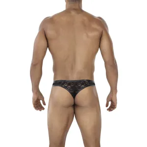 Schwarzer String Spitze L4CE03 von Cut4Men