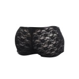 Schwarzer Trunk Boxer Shorts L4CE05 von Cut4Men | Fesselliebe.de