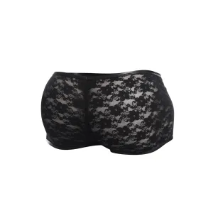 Schwarzer Trunk Boxer Shorts L4CE05 von Cut4Men