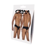 Schwarzer Hybryd Cheeky Brief C4MSPX22 von Cut4Men | Fesselliebe.de