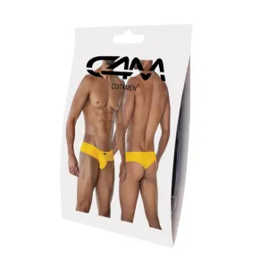 Gelber Hybryd Cheeky Brief C4MSPX22 von Cut4Men