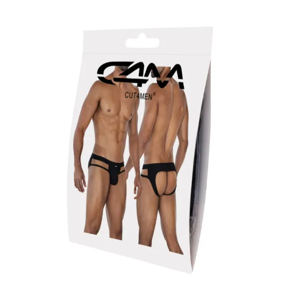Schwarzer Web Jockstrap C4MSPX23 von Cut4Men | Fesselliebe.de