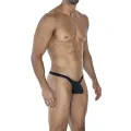 Schwarzer Low Rise Bulge String C4MSPXBUL02 von Cut4Men
