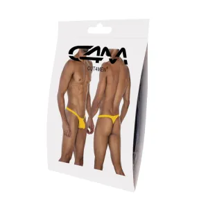Gelber BulGe String C4MSPXBUL02 von Cut4Men