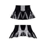 Schwarzer Mini-Rock TDJuliana001 von Demoniq Total Domination Collection | Fesselliebe.de