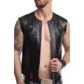 Herren Weste RMCamillo001 schwarz von Regnes Fetish Planet