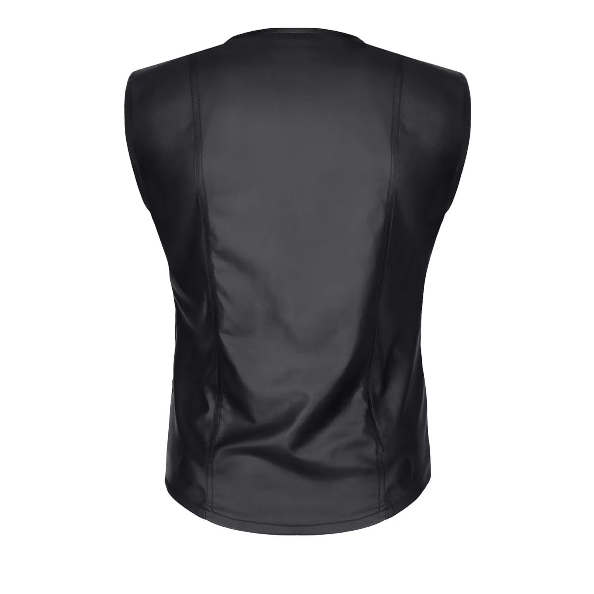 Herren Weste RMCamillo001 schwarz von Regnes Fetish Planet | Fesselliebe.de