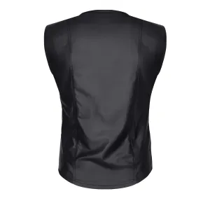 Herren Weste RMCamillo001 schwarz von Regnes Fetish Planet