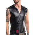 Herren Weste RMDario001 schwarz von Regnes Festish Planet