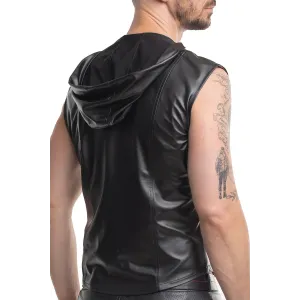 Herren Weste RMDario001 schwarz von Regnes Festish Planet