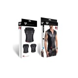 Herren Weste RMDario001 schwarz von Regnes Festish Planet | Fesselliebe.de