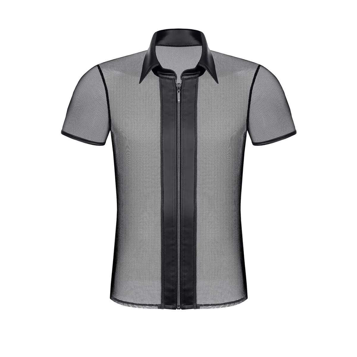 Herren Polo-Shirt RMUgo001 schwarz von Regnes Fetish Planet | Fesselliebe.de