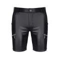 Herren Shorts RMNorberto001 schwarz von Regnes Fetish Planet Red Mark 3