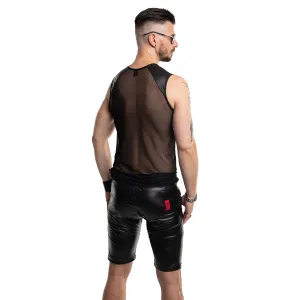 Herren Shorts RMNorberto001 schwarz von Regnes Fetish Planet Red Mark 3