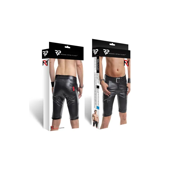 Herren Shorts RMNorberto001 schwarz von Regnes Fetish Planet Red Mark 3 | Fesselliebe.de